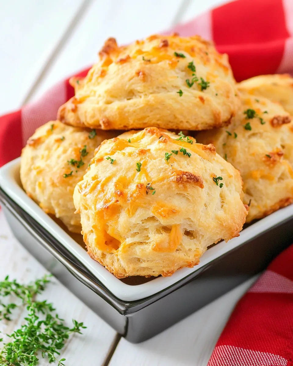 Copycat Red Lobster Cheddar Bay Biscuits