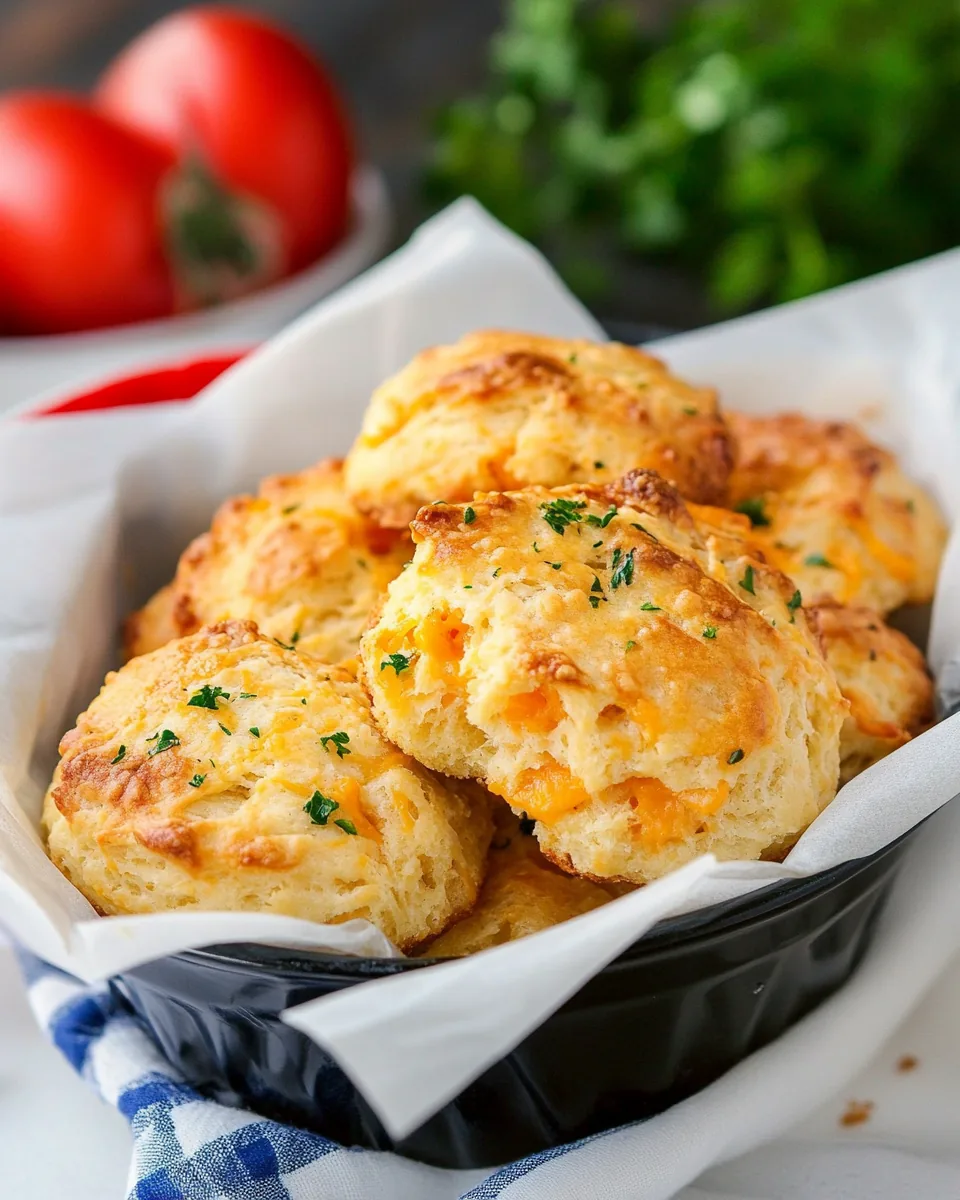 Copycat Red Lobster Cheddar Bay Biscuits