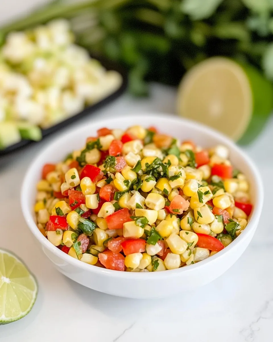 Corn Salsa