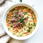 Corned Beef and Cabbage Soup