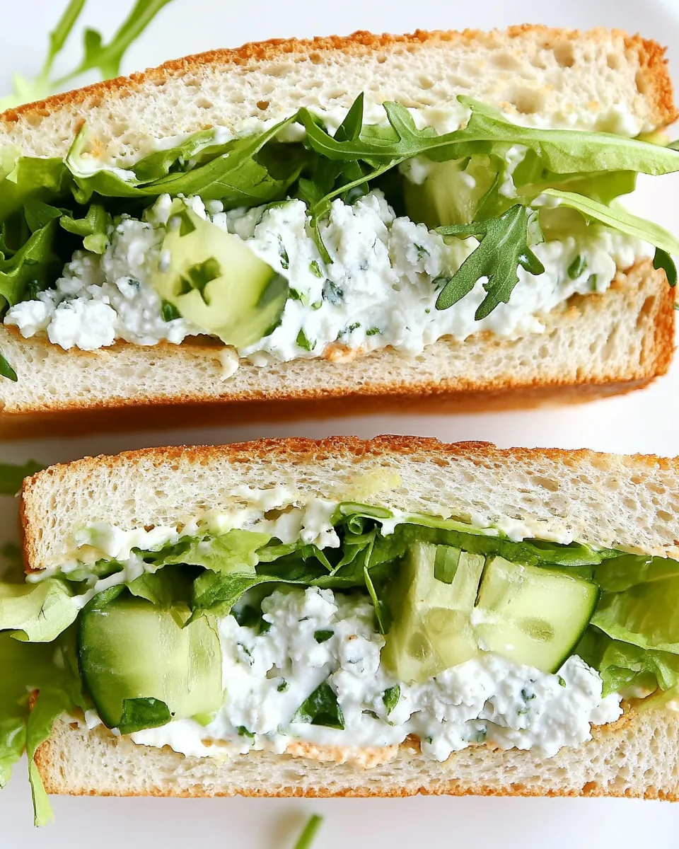 Cottage Cheese Sandwich