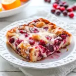 Cranberry Orange Bread Pudding