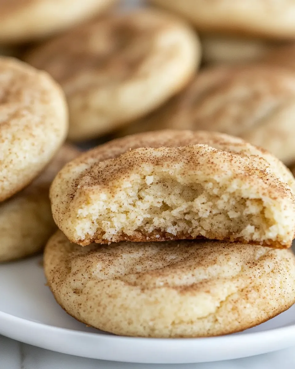 Cream Cheese Snickerdoodles