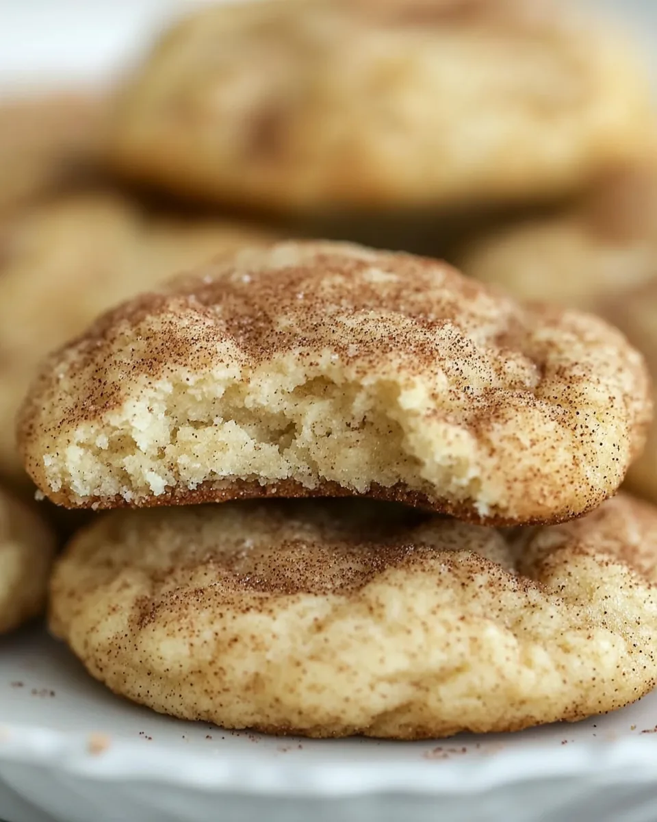 Cream Cheese Snickerdoodles