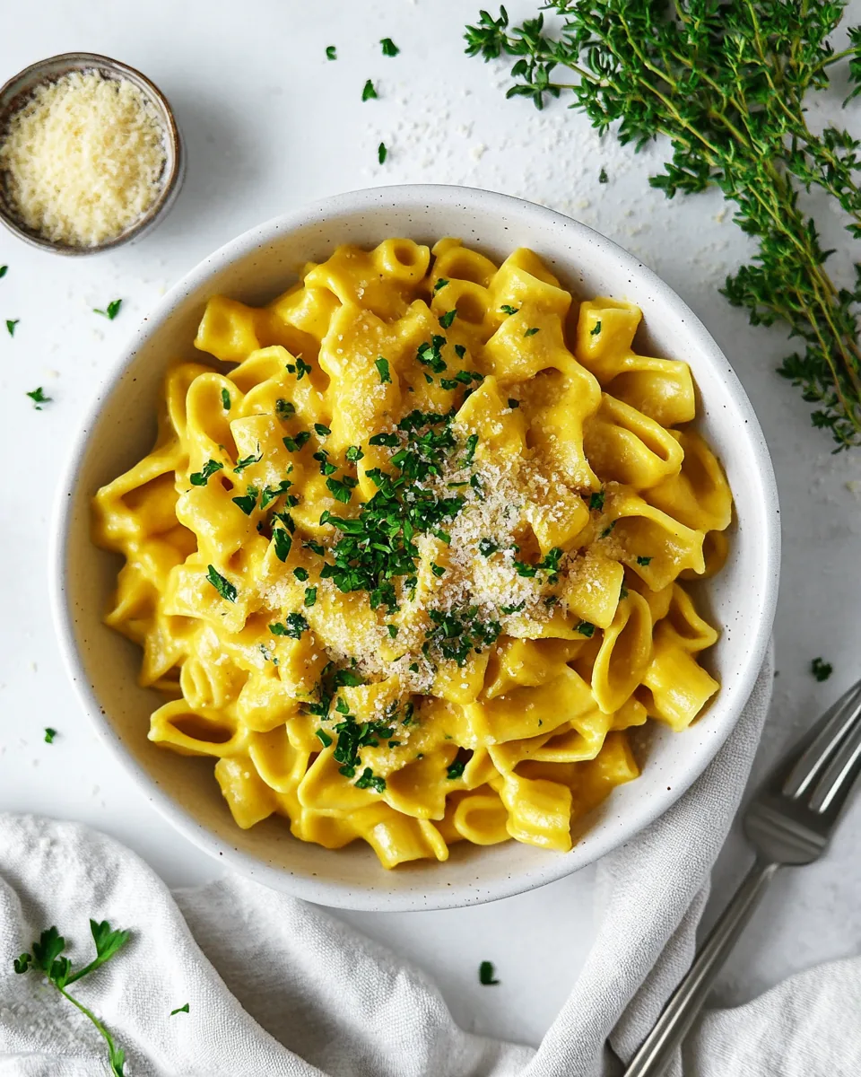 Creamy Butternut Squash Pasta