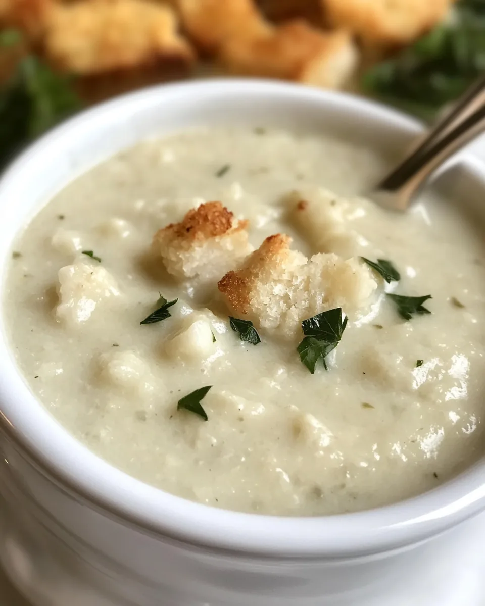Creamy Cauliflower Soup