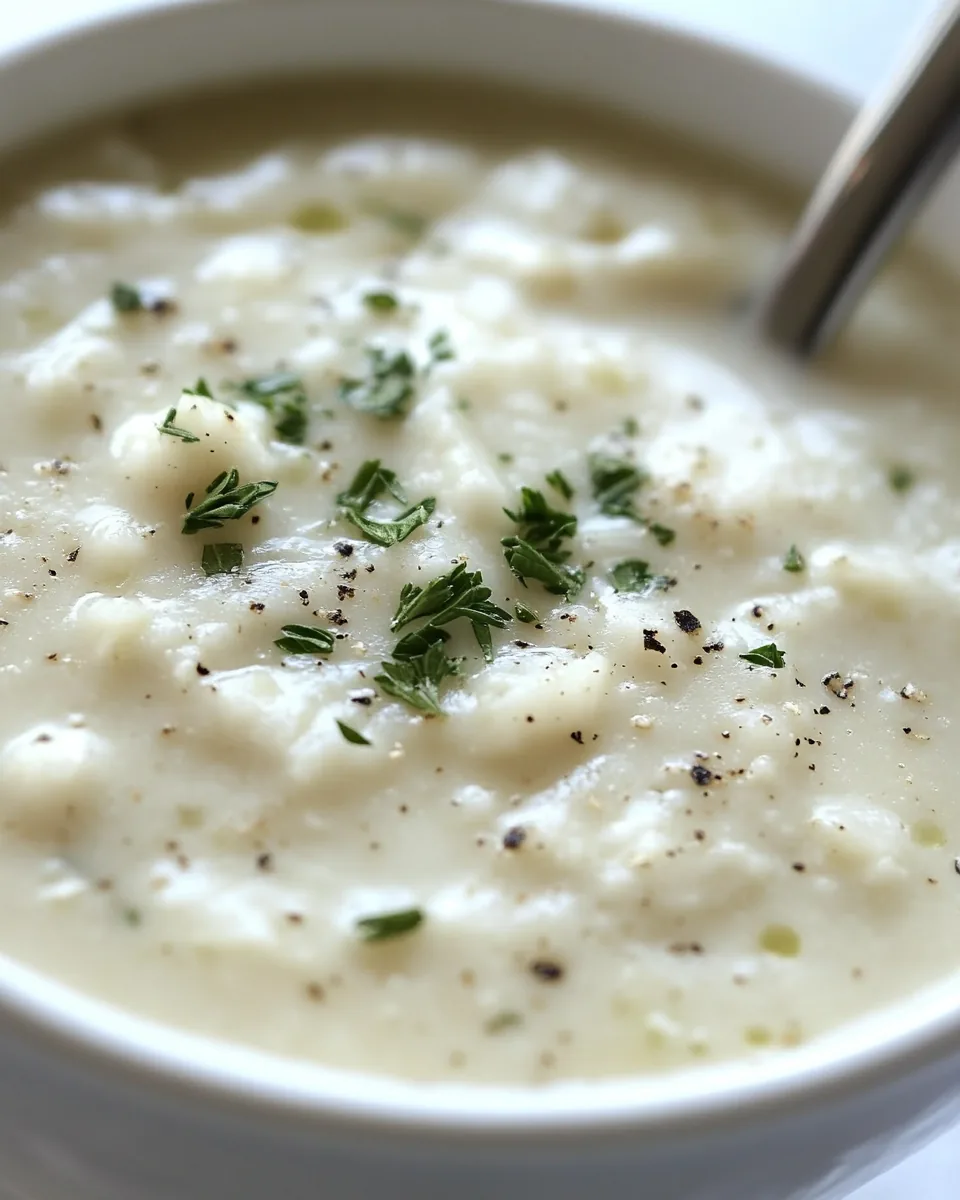 Creamy Cauliflower Soup