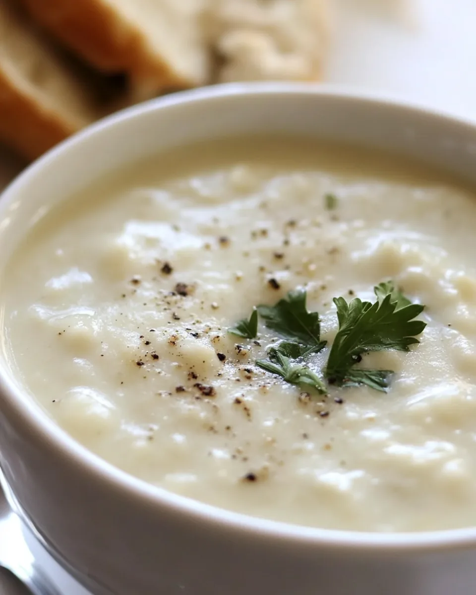 Creamy Cauliflower Soup