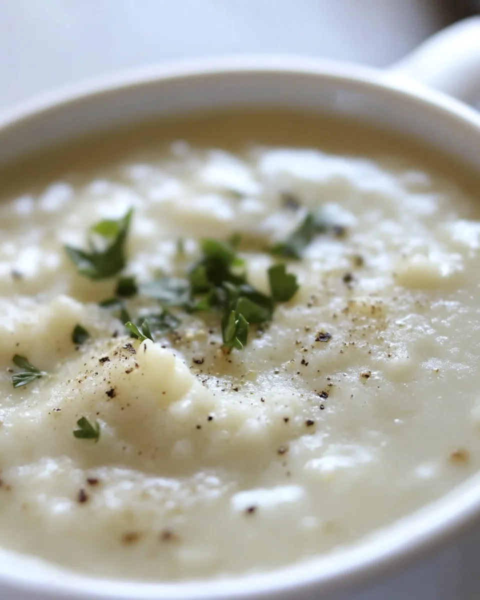 Creamy Cauliflower Soup