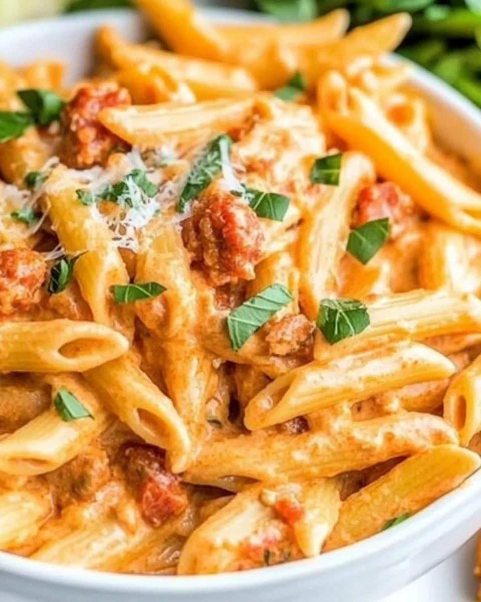Creamy Chorizo Pasta