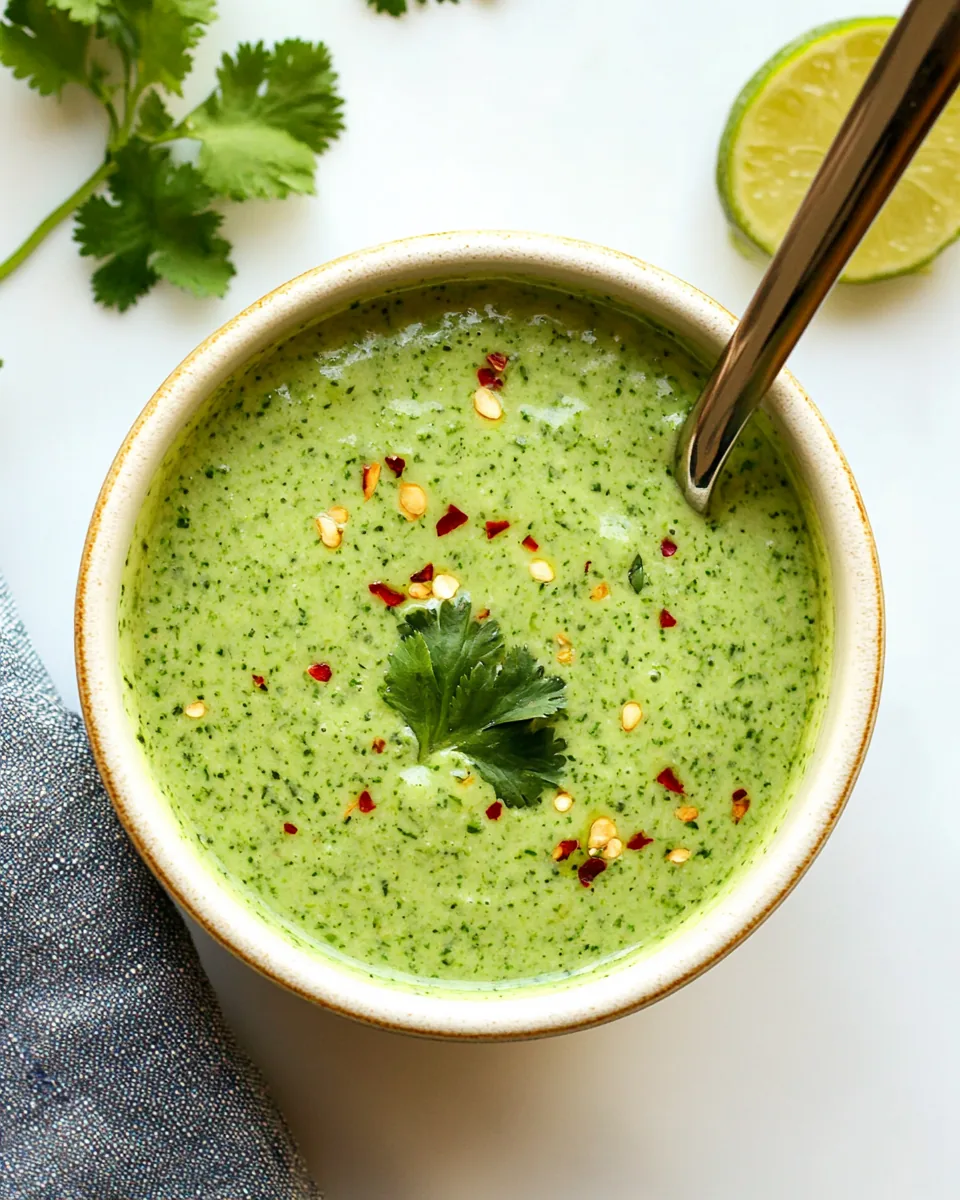 Creamy Cilantro Sauce