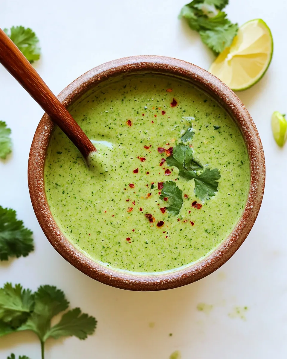 Creamy Cilantro Sauce