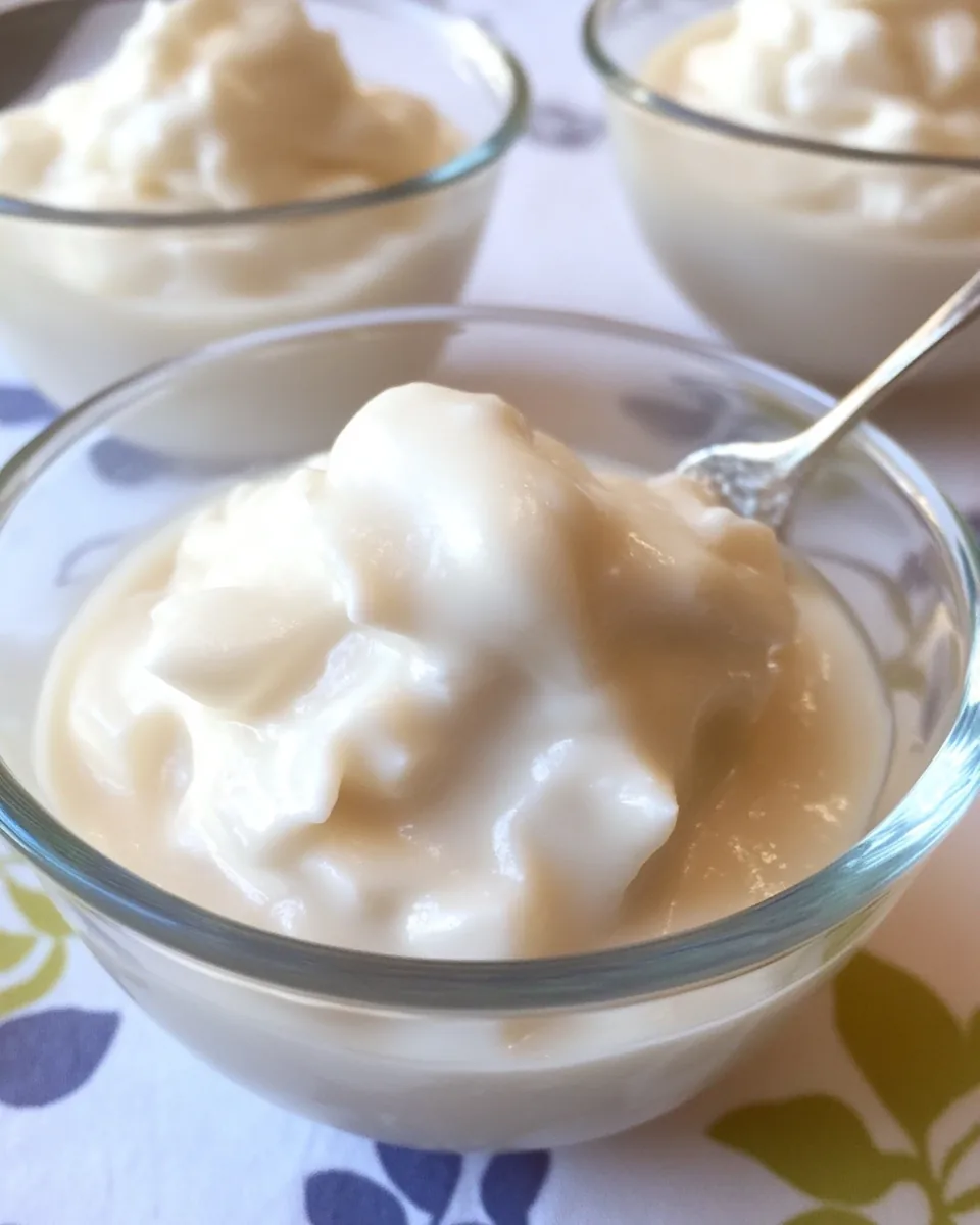 Creamy Coconut Pudding