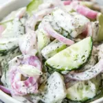 Creamy Cucumber Salad