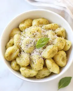 Creamy Pesto Gnocchi