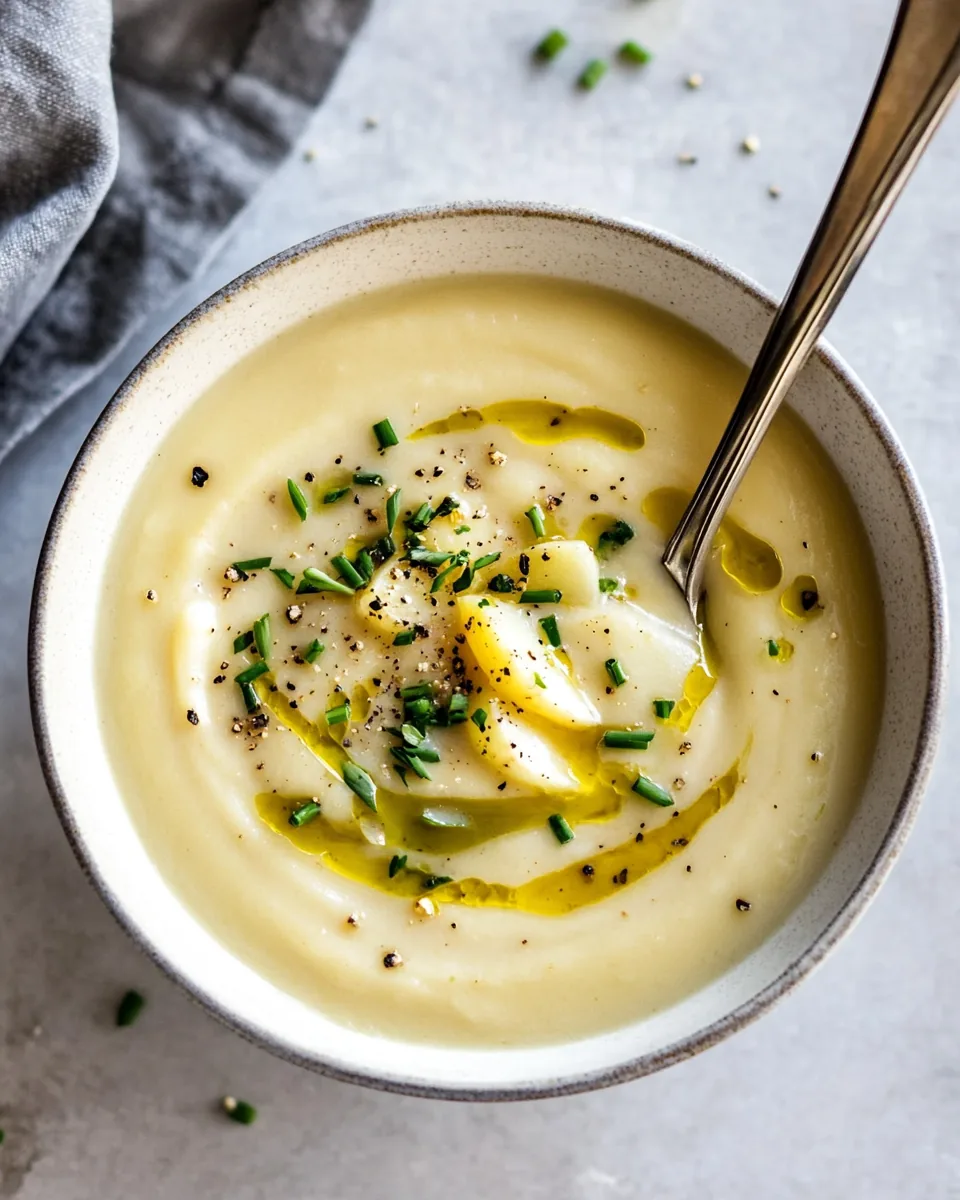 Creamy Potato Leek Soup