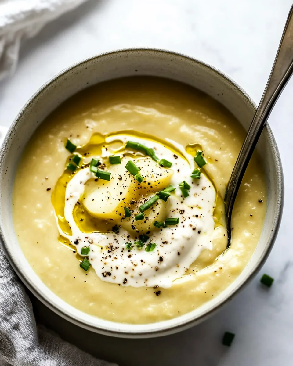 Creamy Potato Leek Soup