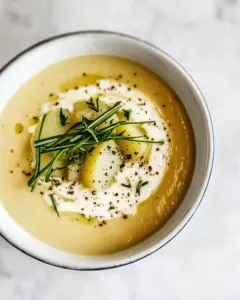 Creamy Potato Leek Soup