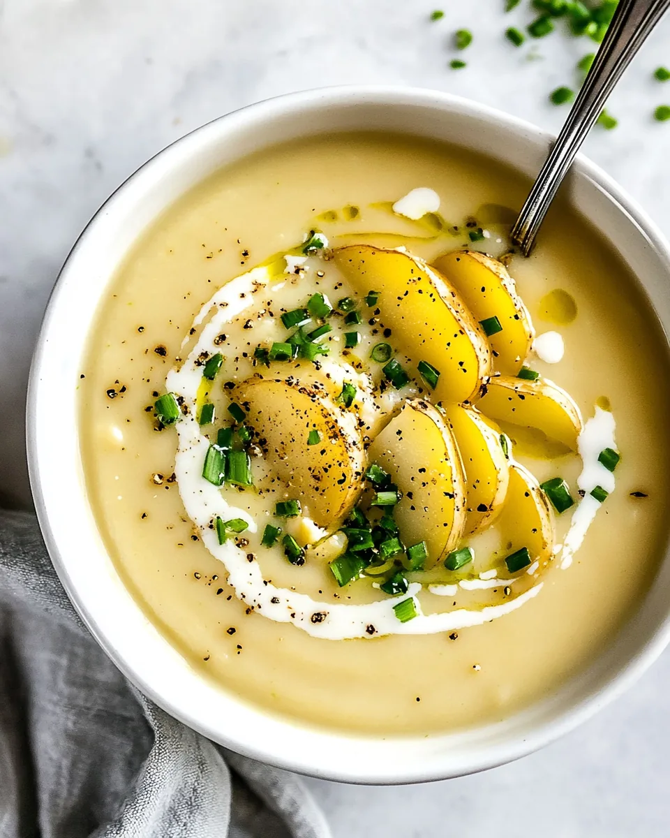 Creamy Potato Leek Soup