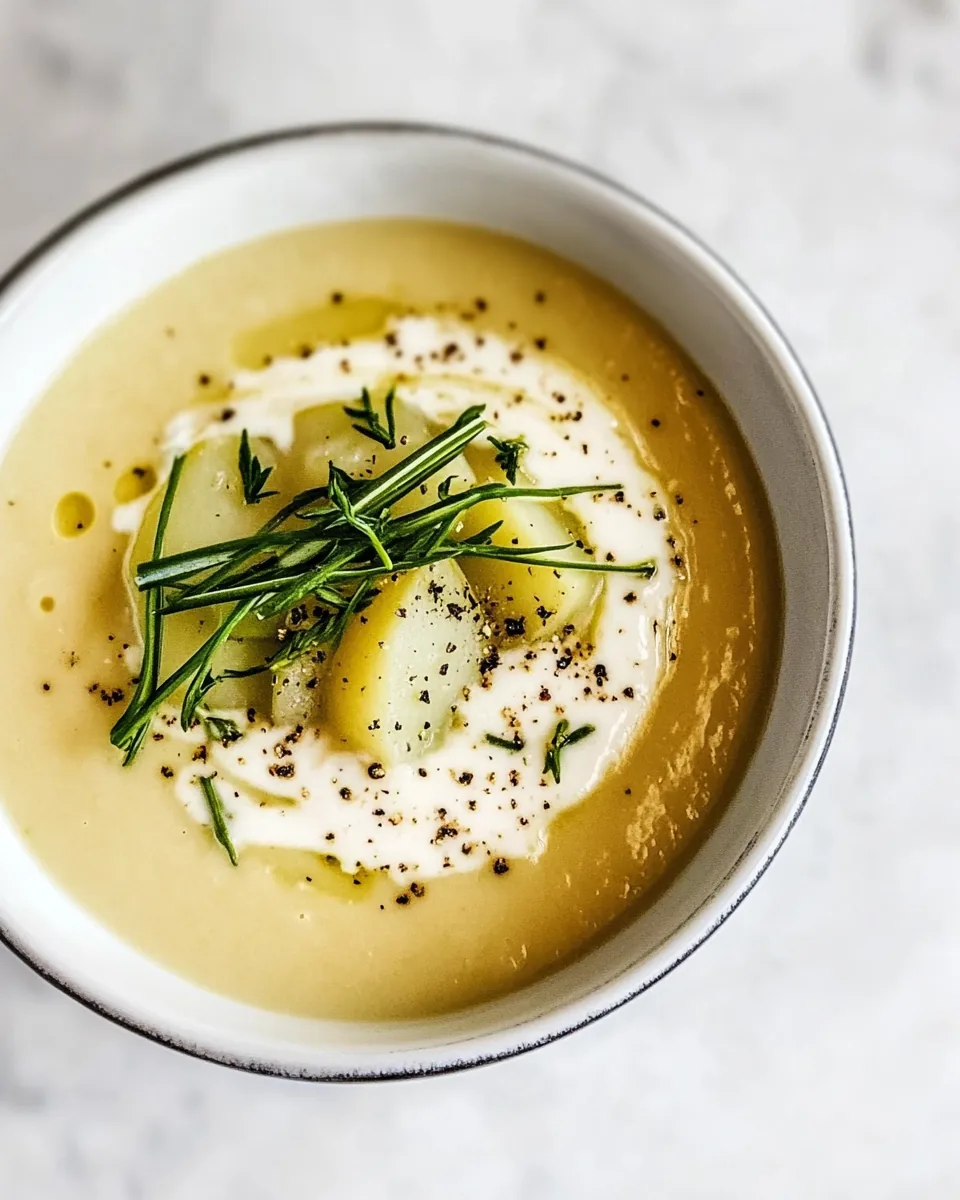 Creamy Potato Leek Soup