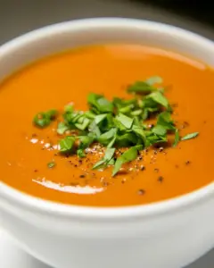 Creamy Red Pepper Tomato Soup