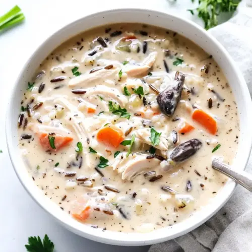 Creamy Turkey Wild Rice Soup