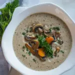 Creamy Vegan Mushroom Soup