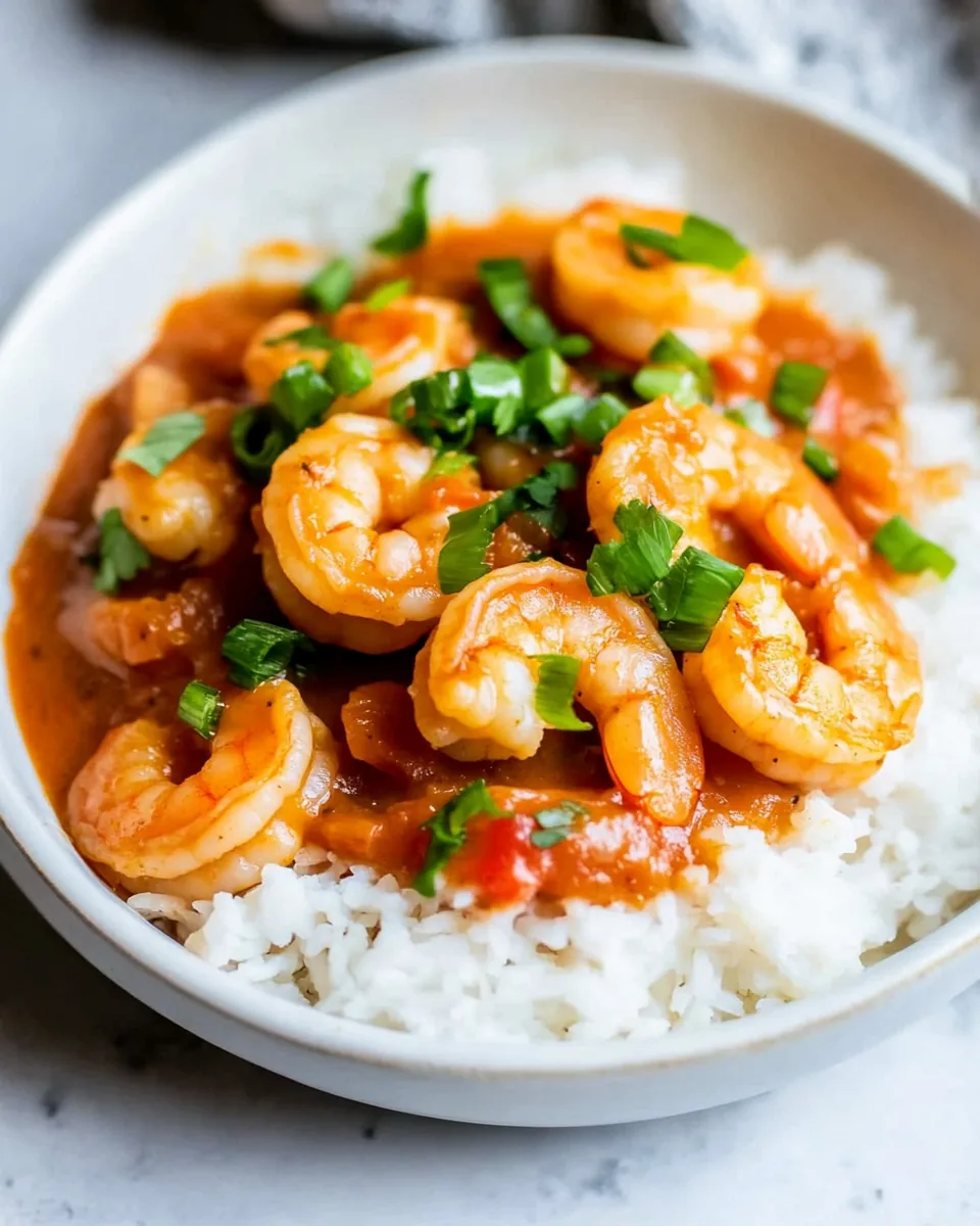 Creole Shrimp Étouffée