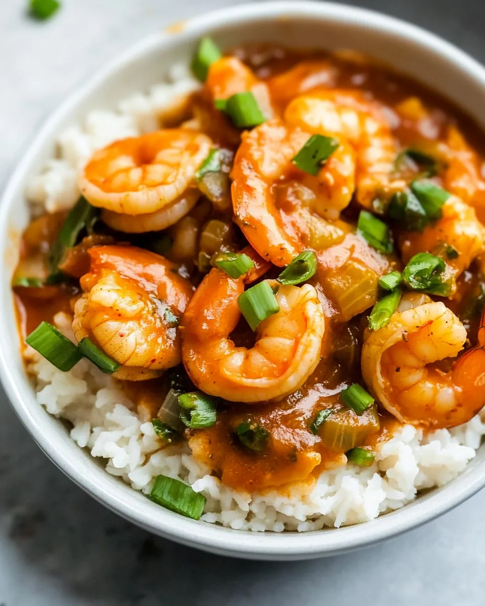 Creole Shrimp Étouffée