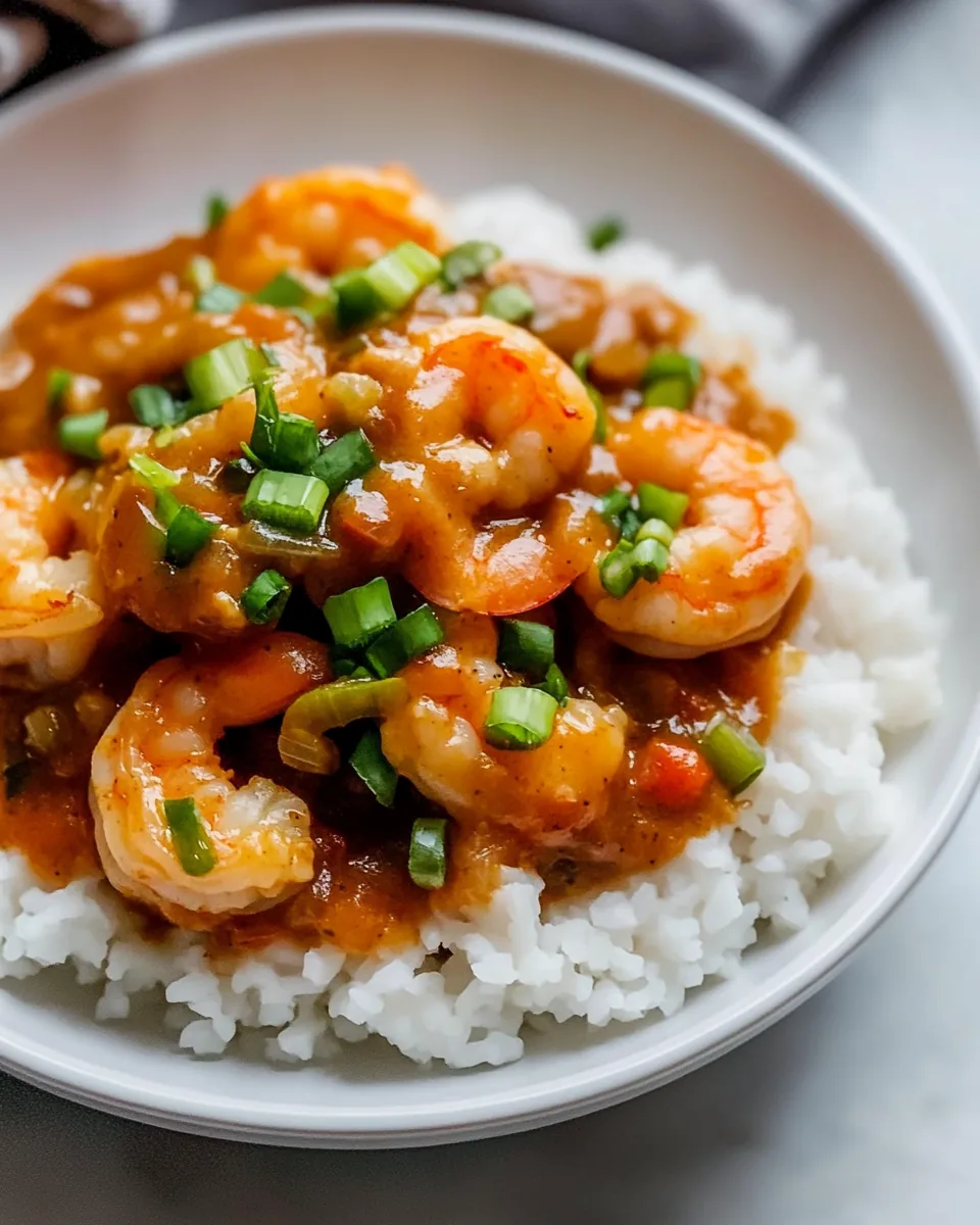 Creole Shrimp Étouffée