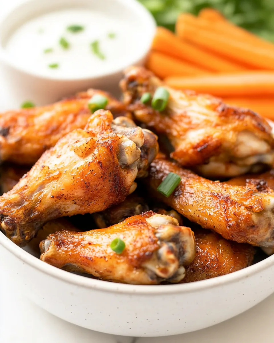 Crispy Air Fryer Chicken Wings