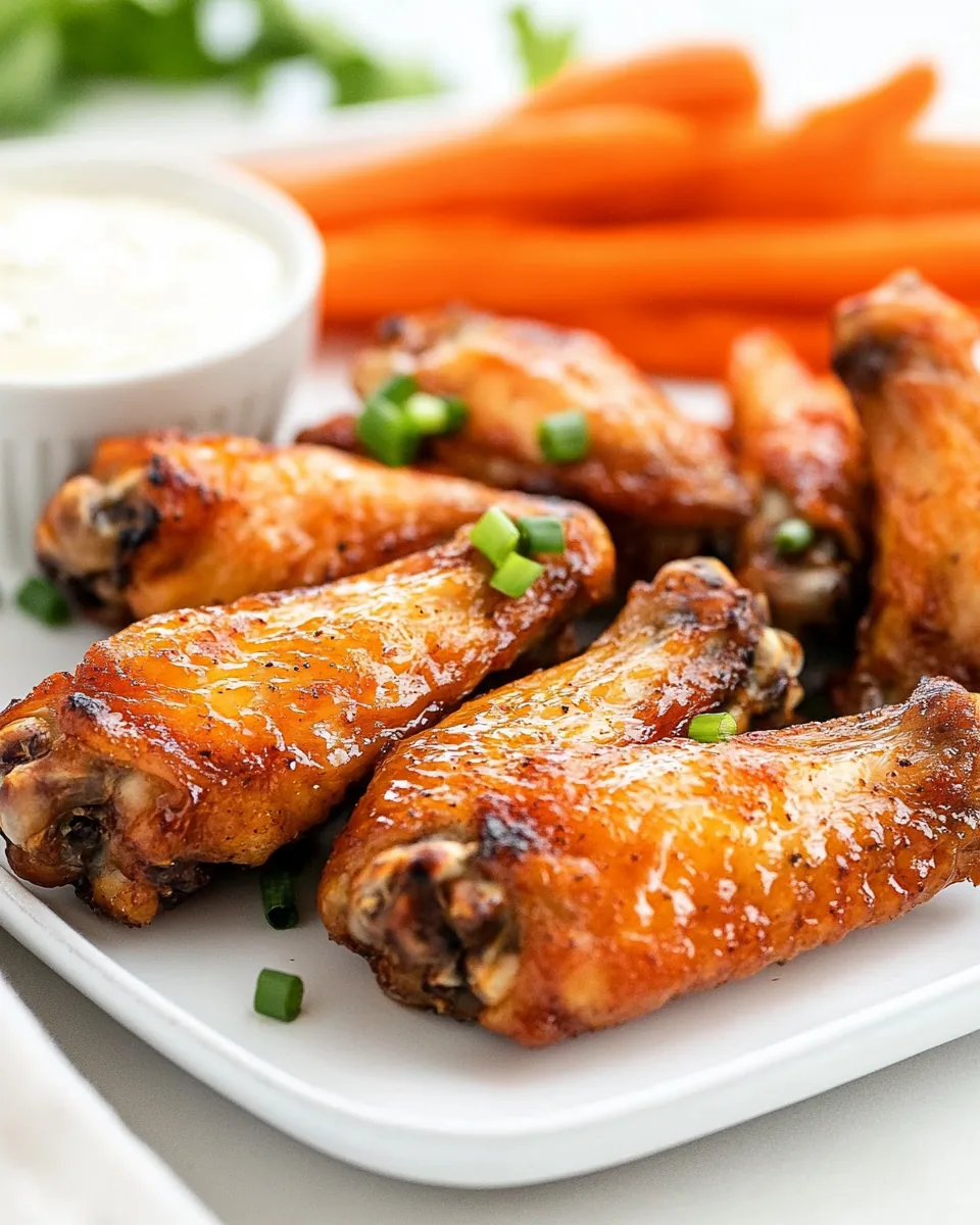Crispy Air Fryer Chicken Wings