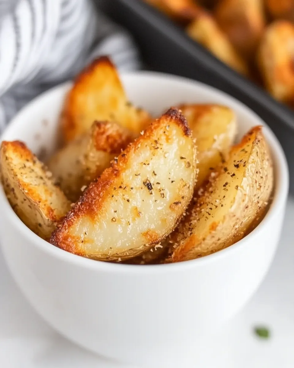 Crispy Air Fryer Potato Wedges
