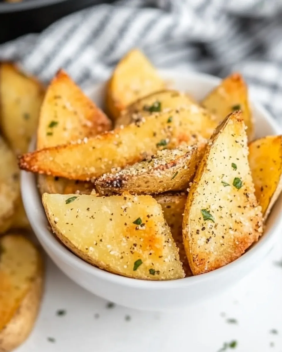 Crispy Air Fryer Potato Wedges