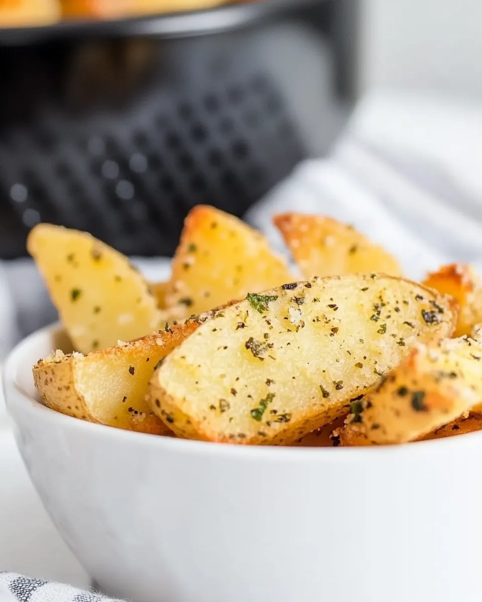 Crispy Air Fryer Potato Wedges