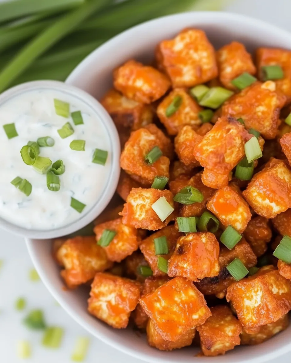 Crispy Buffalo Tofu