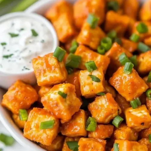 Crispy Buffalo Tofu