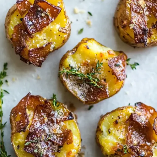 Crispy Smashed Potatoes