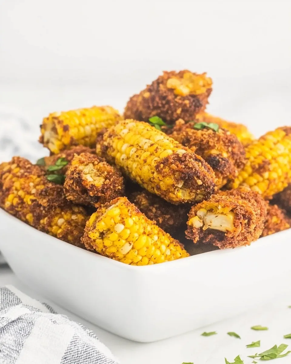 Crispy Wingstop Cajun Fried Corn