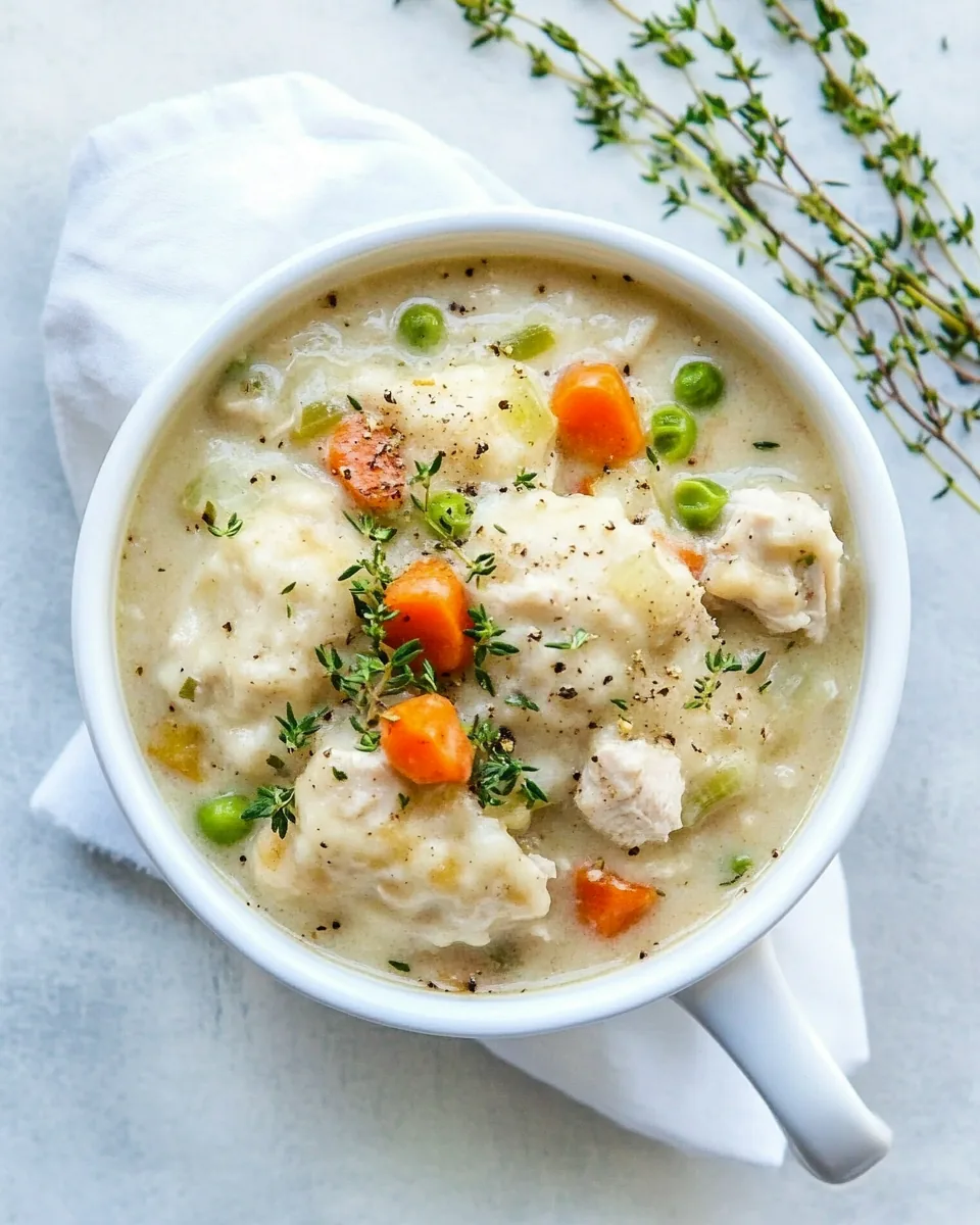 Crock Pot Chicken and Dumplings