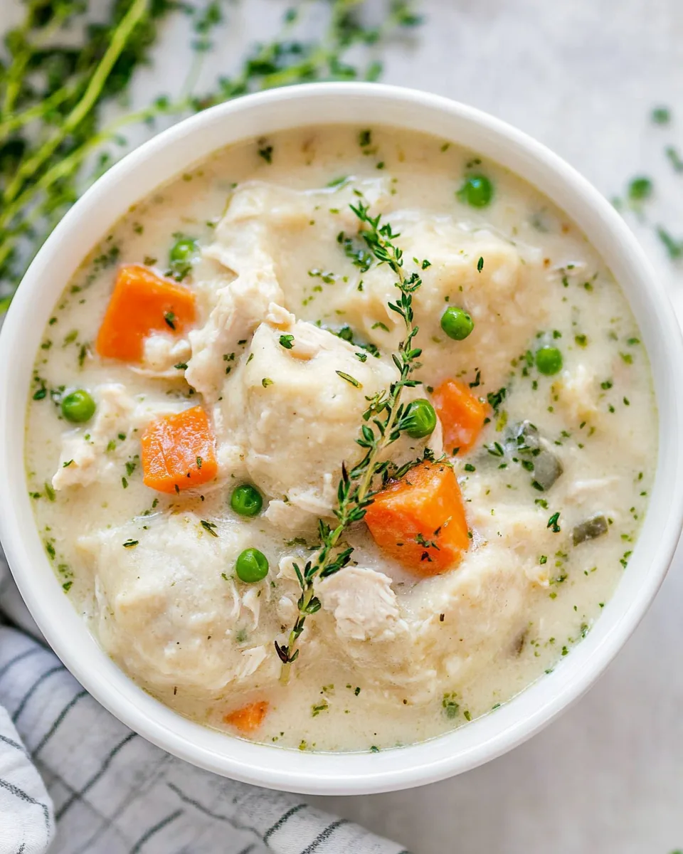 Crock Pot Chicken and Dumplings