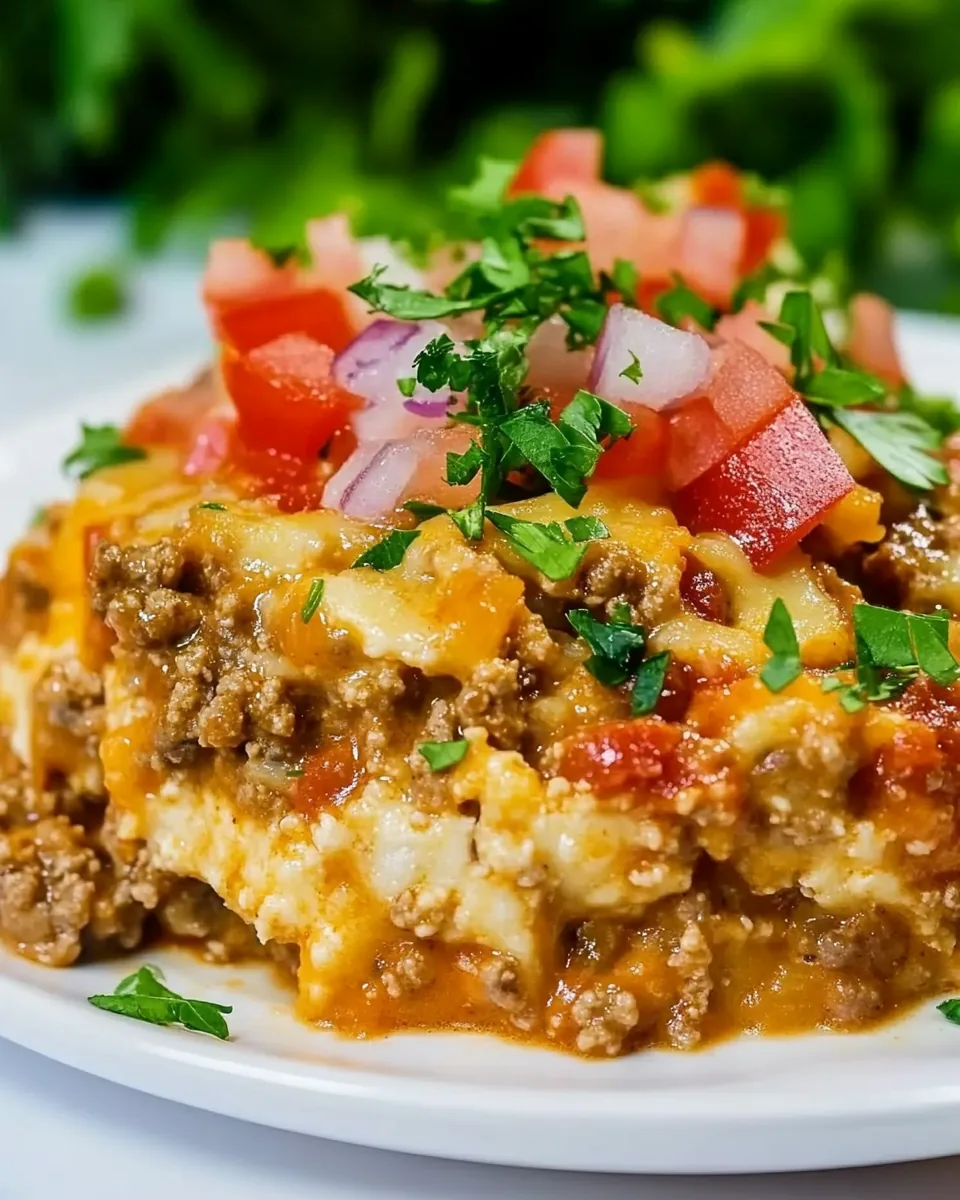Crock Pot Homestyle Ground Beef Casserole