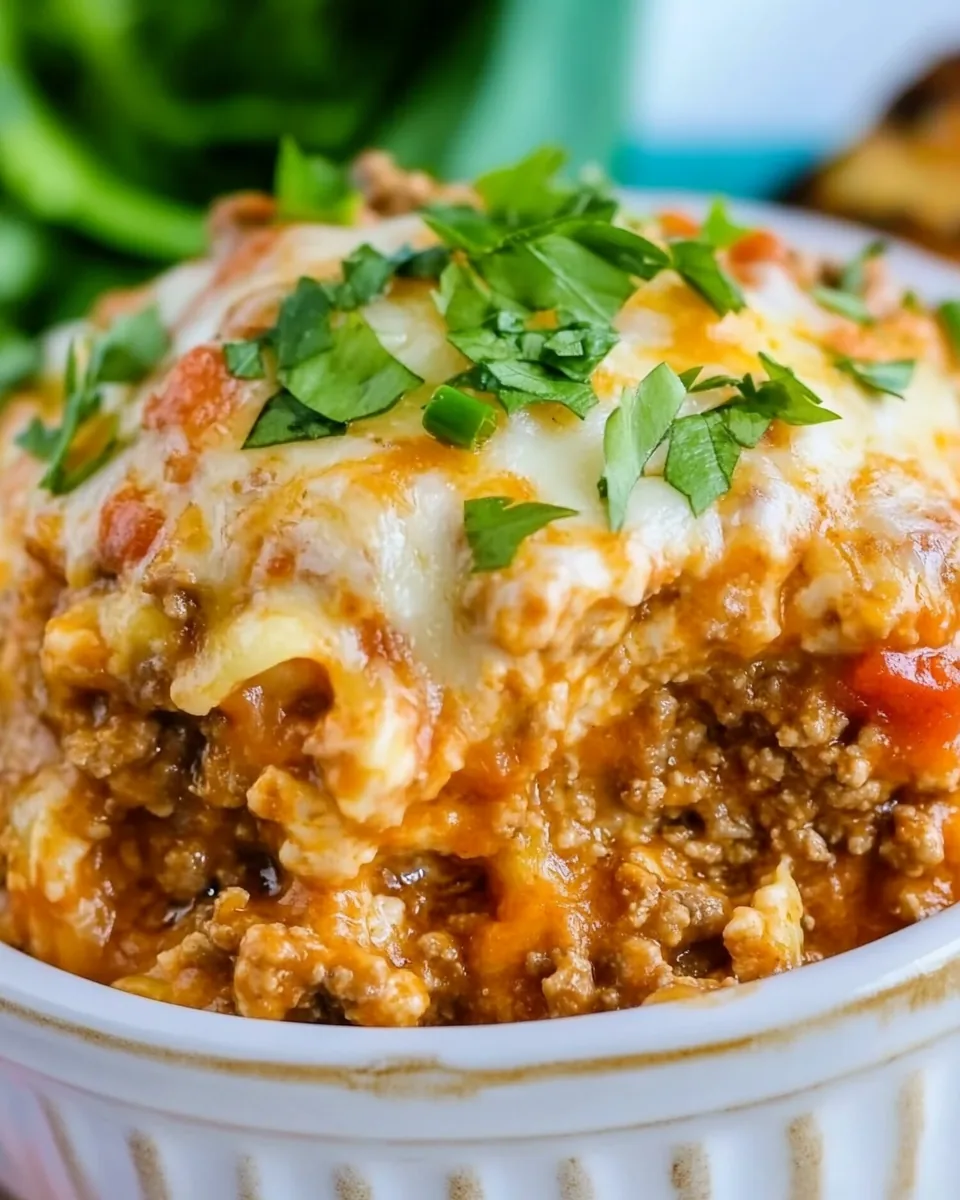 Crock Pot Homestyle Ground Beef Casserole