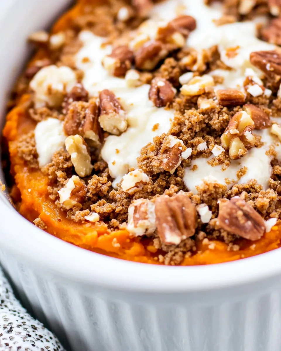 Crock Pot Sweet Potato Casserole