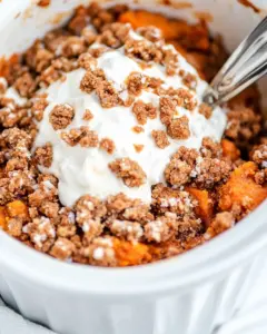 Crock Pot Sweet Potato Casserole