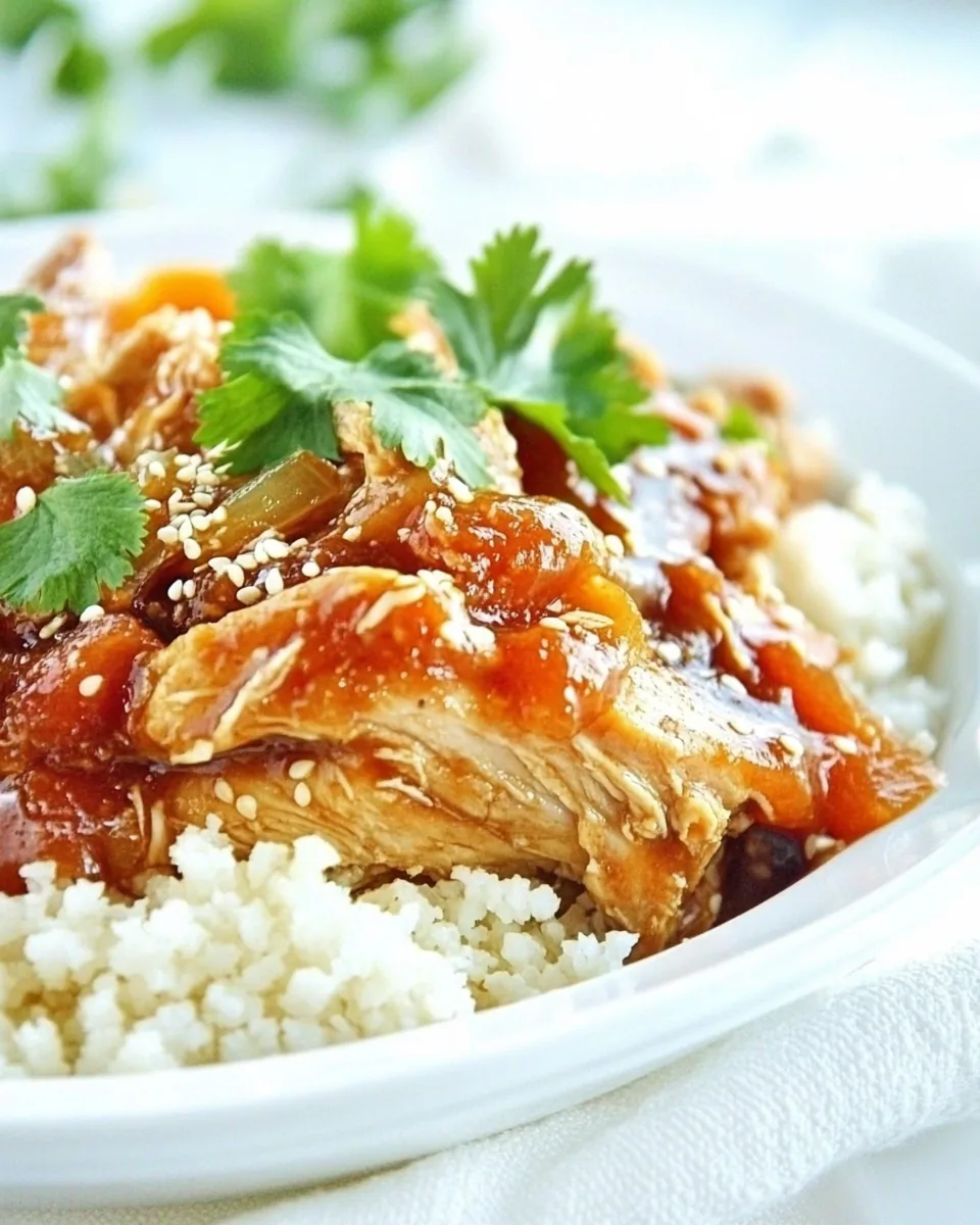 Crock Pot Teriyaki Chicken