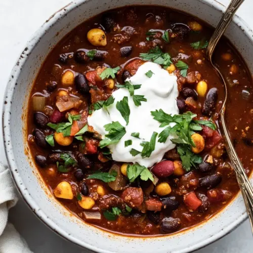 Crock Pot Vegetarian Chili