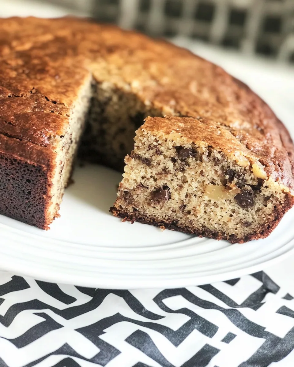 Crockpot Banana Bread Recipe