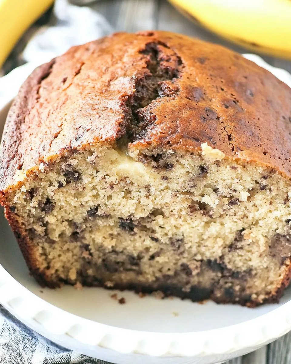 Crockpot Banana Bread Recipe