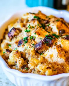 Crockpot Chicken and Stuffing